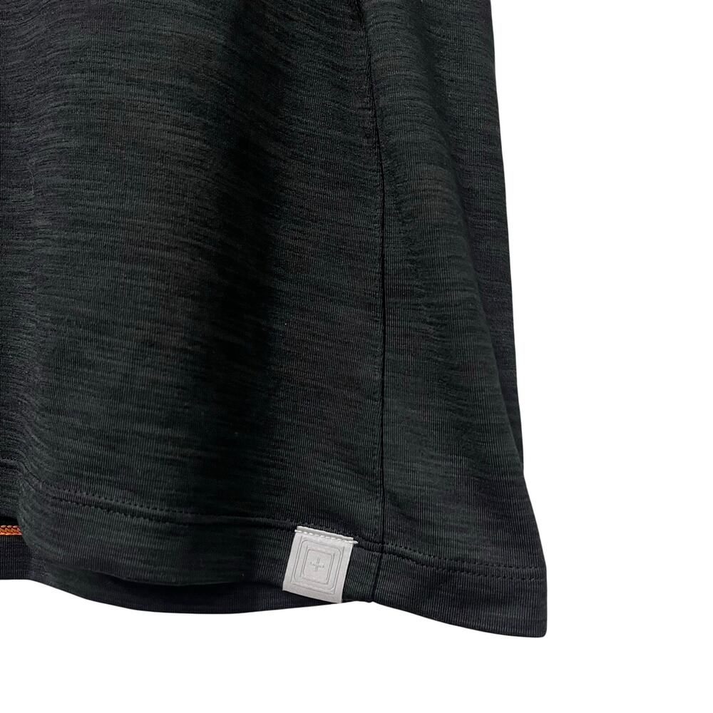 5.11 Tactical Women's Zig‑Zag V‑Neck Short Sleeve Active Shirt Heather Gray M - Picture 4 of 6